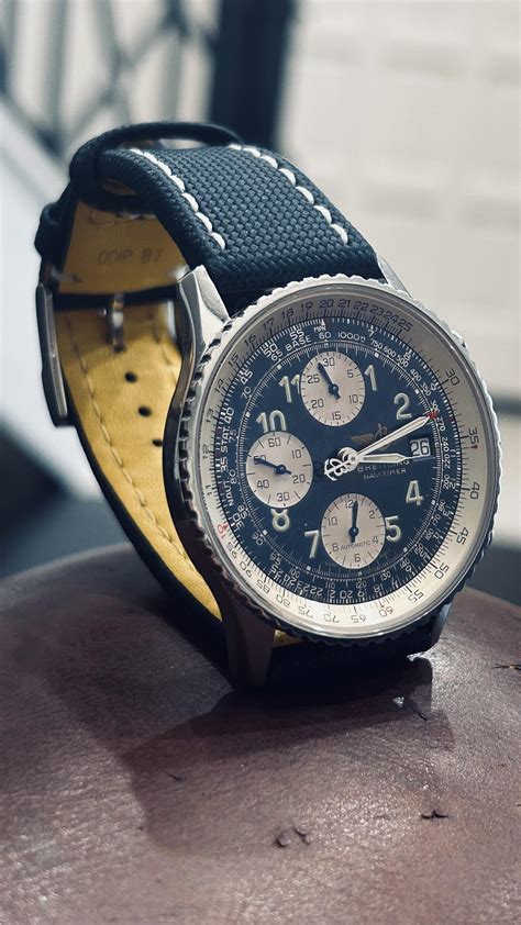 breitling strap length|Breitling military strap.